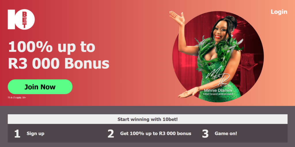 10Bet Register / Sign Up Bonus